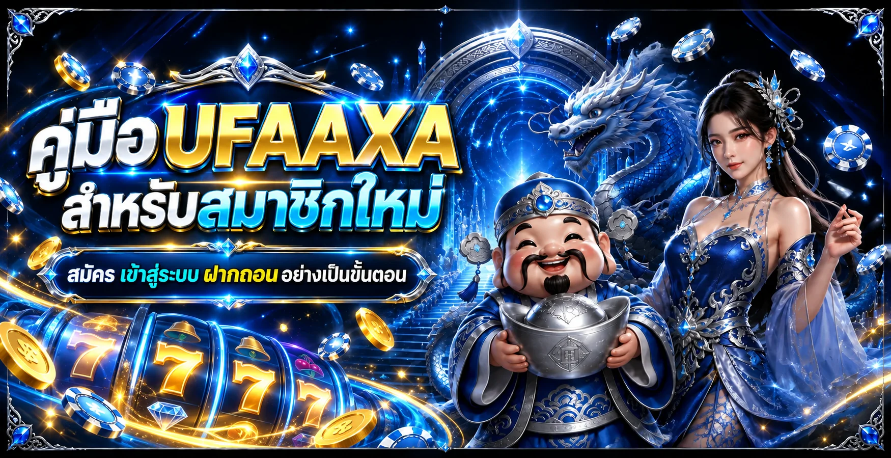UFAAXA คู่มือสมาชิกใหม่ | สมัคร เข้าสู่ระบบ ฝากถอน